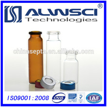 20ML Clear vial Headspace vial crimp vial for GC